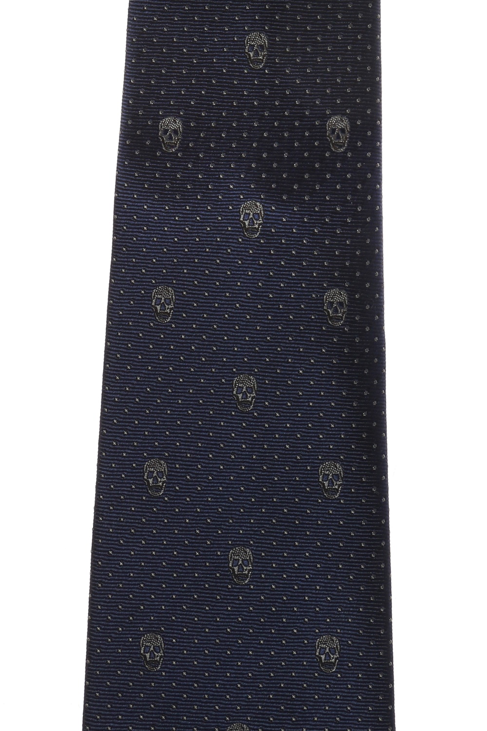 Alexander McQueen Men - Skull motif tie Alexander McQueen